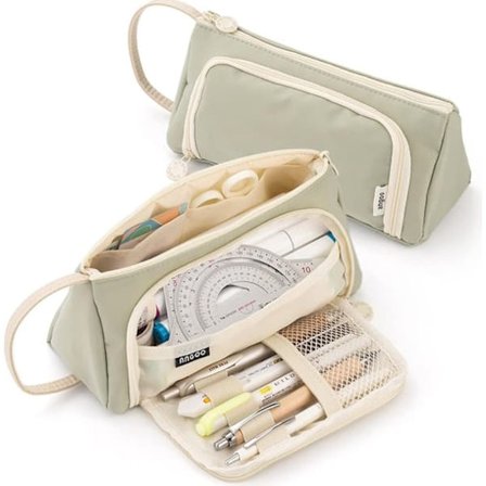 Penneetui - Penneetui til piger - Creme-grøn