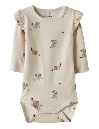 name it Nbftanny Ls Body - Beige - 68