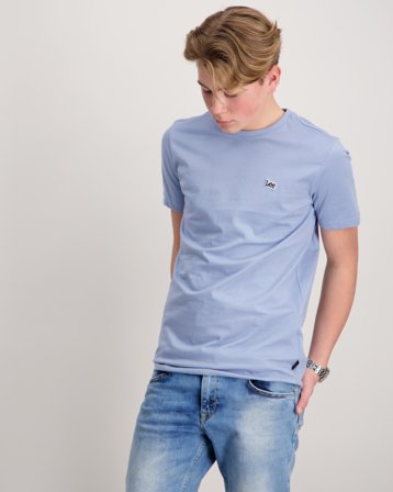 Lee Badge T-Shirt Blå T-skjorter Gutt - Kids Brand Store
