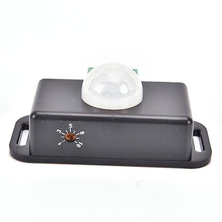 Automatisk DC 12v 24v 6a Infrarød PIR Bevegelsessensor Bryter For Led