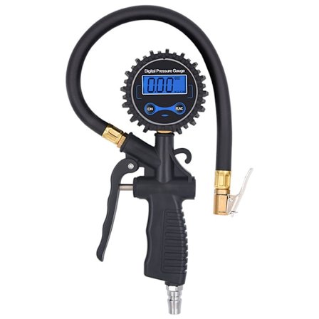 Digital dekkpumpe Dekktrykksmåler med LCD-skjerm Lufttrykksmåler Dekktrykksmåler Dekktrykksmåler Trykkluft Høy presisjon‘-MM