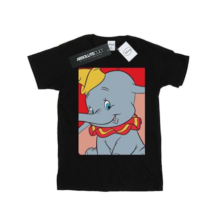 Disney Mens Dumbo Portrait T-Shirt L Svart Black L