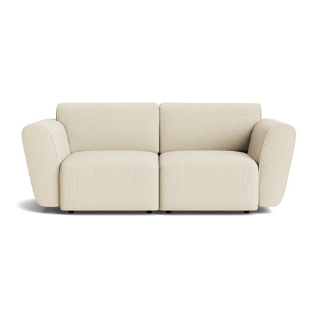 Monday 2 personers sofa - Raisa Creme - 200x94x78 - Sofa, 2 personers sofa