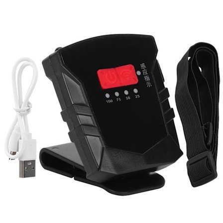 LED Clip Keps Lampa Huvudmonterad Sensorisk Hatt Skärm Belysning
