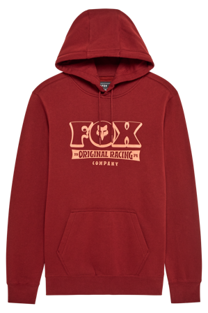 Sweat à capuche FOX Banner Rouille M