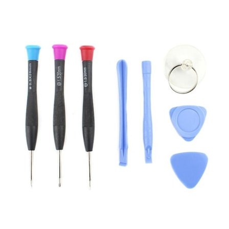 8-i-1 verktygs-kit reparera Iphone