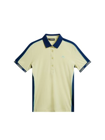 J.Lindeberg - Golf - Demi Polo - Yellow - Woman - L