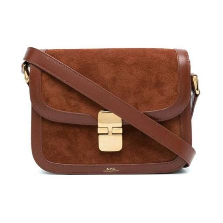 A.p.c., Cross Body Bags Bruin, Dames, Maat:ONE Size