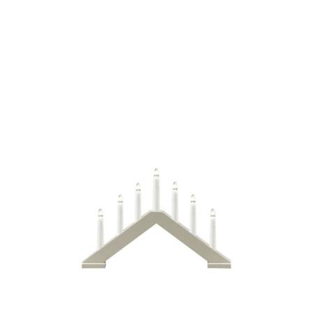 Konstsmide 3985-975 Elektrisk lysestake 7 lys Beige, Belysning