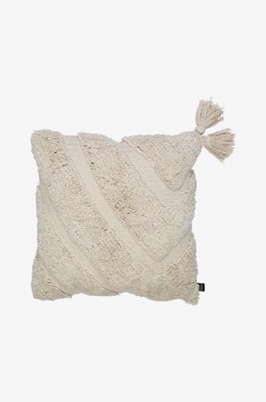 Eightmood - Pudebetræk, Bohemian 45x45 cm - Beige - Pyntepuder & pudebetræk - Fra Homeroom