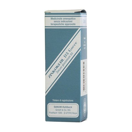 Sanum Zincokehl D3 Gocce Medicinale Omeopatico 30ml