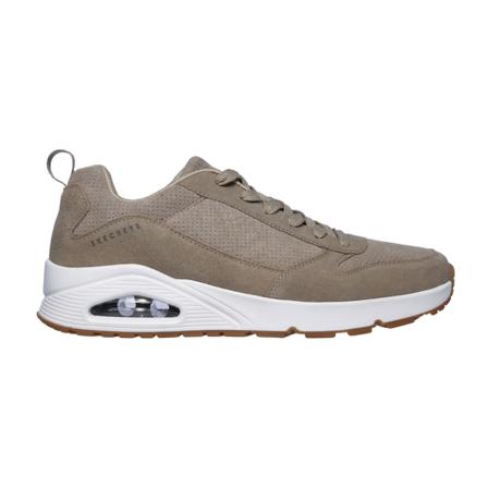 Skechers Uno Bruin-41 , Beige , Heren , Maat: 41 EU Sneakers