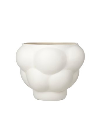 LOUISE ROE Ceramic Balloon Bowl #05 - White - H24CM