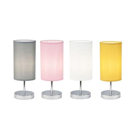 Bordslampa Dkd Home Decor Metall Polyester 25 W (13 X 13 X 34 Cm