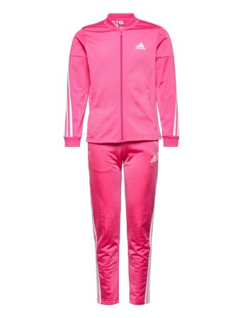 Aeroready 3-Stripes Polyester Tracksuit Pink Adidas Performance