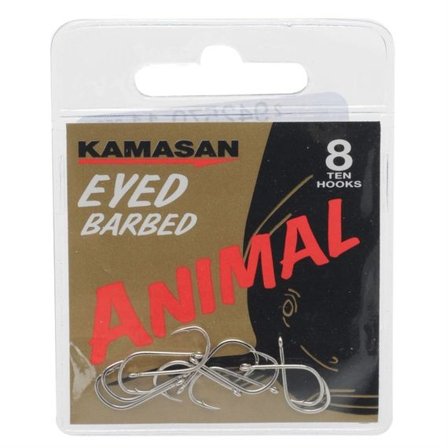 Kamasan Animal Eyed Barbed - 10 (10-pcs)