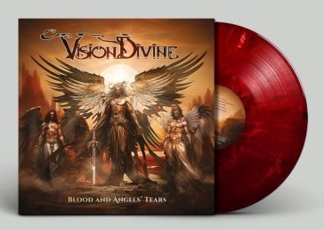 Blood and angels' tears - marbled red Vision Divine