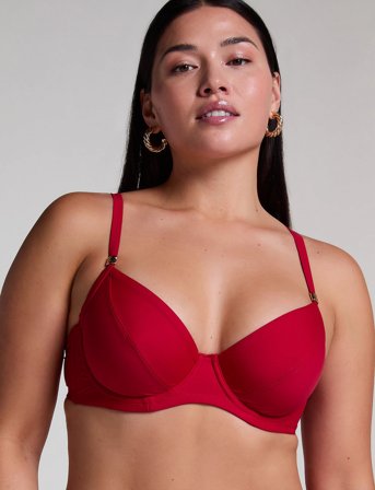 Hunkemöller Luna Demi Uf - Red - B x 85