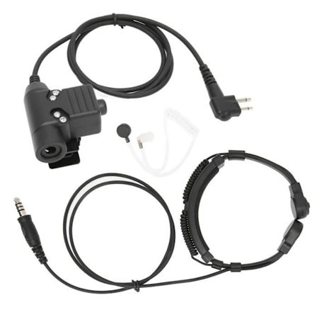 HURRISE U94 PTT och halskontrollheadset U94 PTT och halskontrollheadset, Heavy Duty Rugged U94 PTT och ljud