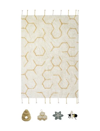 Play Rug Pollination Cream Lorena Canals