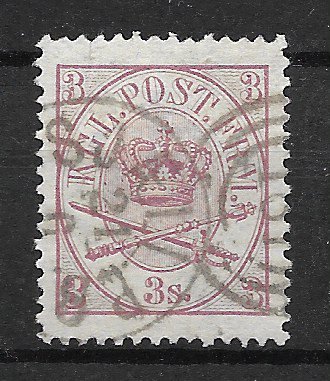 Danmark 1864 - AFA 12 - Stemplet