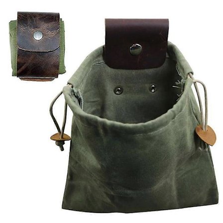 Lærreds Sankepose, have Frugtplukningspose, let at bære OCB