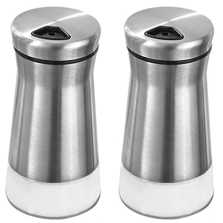 Salt- och pepparkvarnar: justerbar pip, rostfritt stål