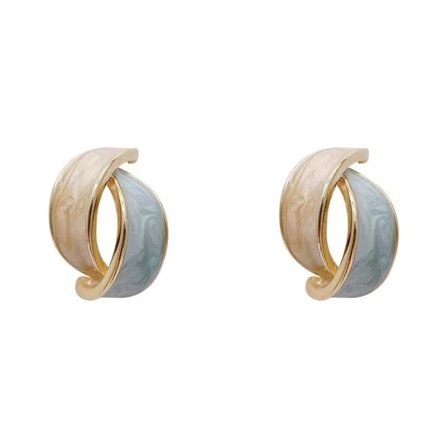 Örhängen Guld Stud Örhängen för Kvinnor