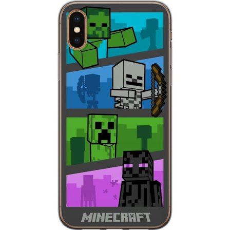 Yhteensopiva Puhelinkuori Apple Apple iPhone XS Minecraft