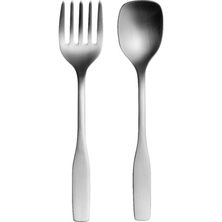 Iittala Citterio 98 serveringssett' - 'Matt stål