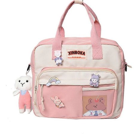 Sød Rygsæk til Piger Plys Vedhæng Japansk Skoletaske Dagstaske