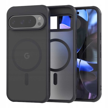 Spacecase Hybrid Case För Google Pixel 9 9 Pro Black