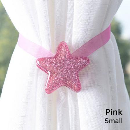 Stjerneform Gardinspenne Rosa1-liten Rosa1-liten