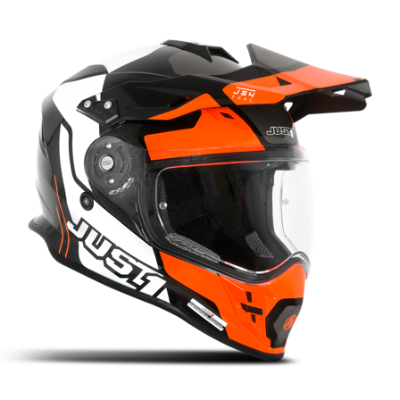 Casco Cross Just1 J34 Arancio L 59-60cm