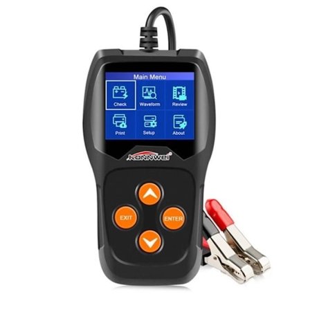 Color KW600 Bilbatteritester KW600, Cricut Ladeanalysatorverktøy, Støtte 12V