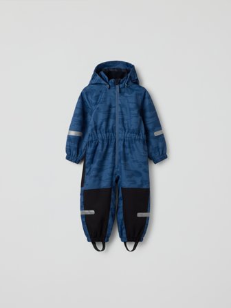 Polarn O. Pyret - shell puddle suit - 104 - Childrenswear - blue