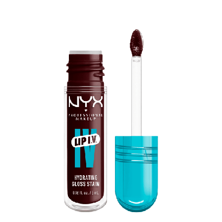 NYX Professional Makeup Lip I.V. Läppglans Unisex Brun 5 ML