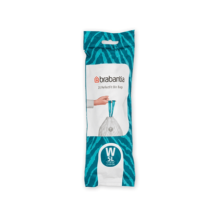 Brabantia Avfallspose Perfectfit 20stk W 5L