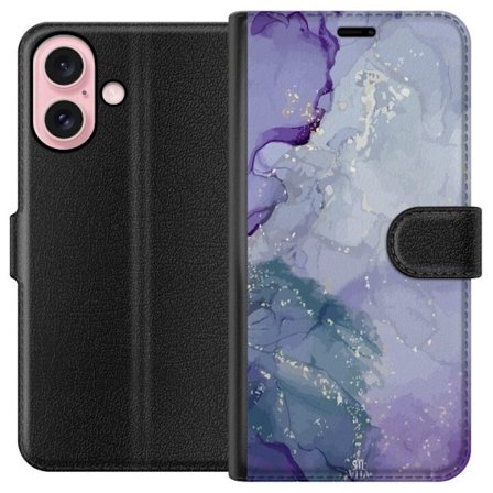 Kompatibelt Plånboksfodral till Apple Apple iPhone 16 Marmor