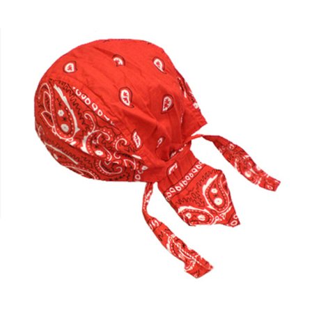 Röd Zandana Pirat Scarf