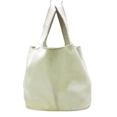 Hermès Vintage, Pre-owned Leather handbags Wit, Dames, Maat:ONE Size