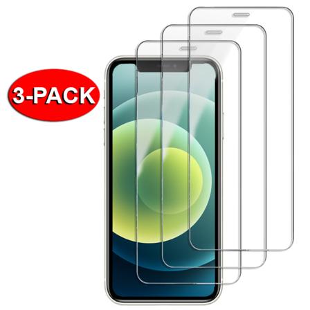 3-pak - iPhone 11 Pro MAX skærmbeskytter i hærdet glas