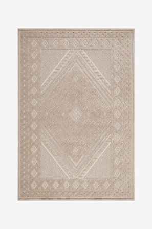 KM Home - Teppe Hampton for innvendig bruk/utvendig bruk - Natur - Utendørstepper - 240X340 - Fra Homeroom