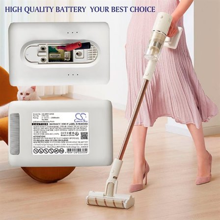 Akku Tyhjiö for Dreame V12 Slim, V11 GR, Tyhjiö akku