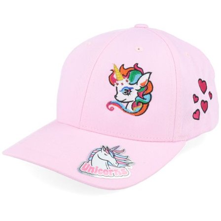 Unicorns - Rosa adjustable Keps - Kids Glorious Unicorn Pink Adjustable @ Hatstore