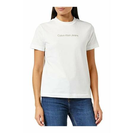 Calvin Klein, T-Shirts Wit, Dames, Maat:M