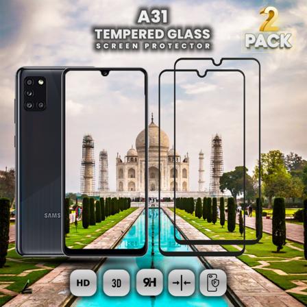 2-pack Samsung Galaxy A31 - Härdat Glas 9h-super Kvalitet 3d