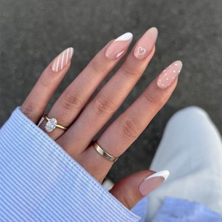 Almond Fake Nails False Nail 3 3