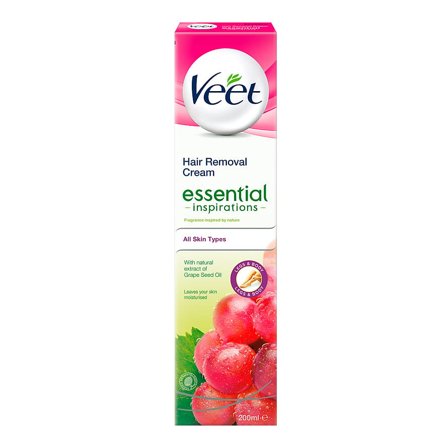 Veet Essentials Creme 200 ml, Skincare, Hårfjerning, Hårfjerningscreme