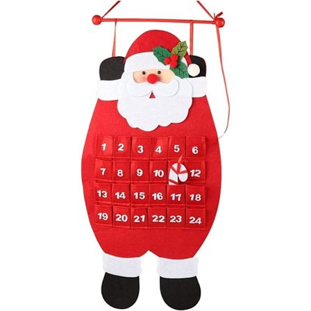 Joulukalenteri 24 päivän laskurilla joulukoristeluun